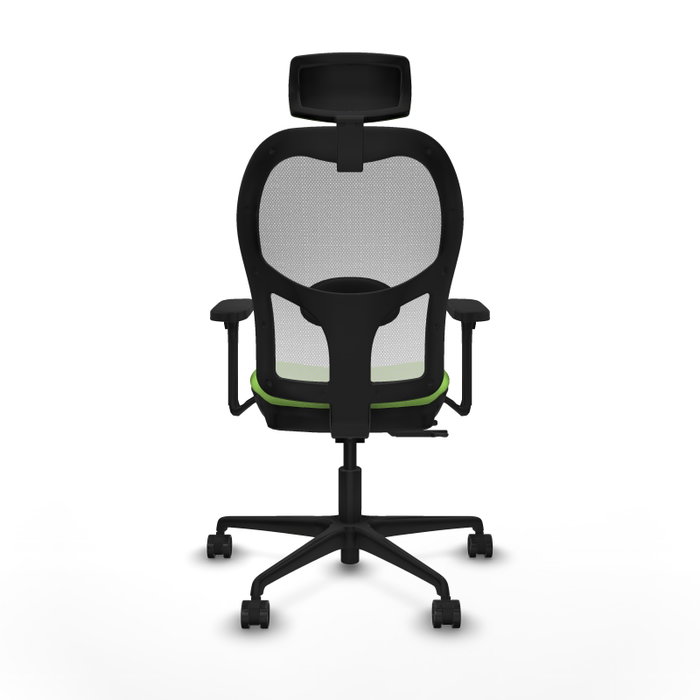 PIQUERAS Y CRESPO Silla de oficina Jorquera con mecanismo Sincro/Traslack, Pistacho y Blanco PIQUERAS Y CRESPO Silla de oficina Jorquera con mecanismo Sincro/Traslack, Pistacho y Blanco
