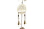 DKD Home Decor Decoración Colgante Árbol de la Vida Dorado y Blanco