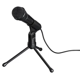 Hama MIC-P35 Allround Micrófono de Sobremesa con Trípode