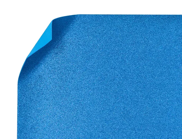 Liderpapel Goma eva con purpurina biodegradable 50x70cm 2 mm azul oscuro 60g/m2
