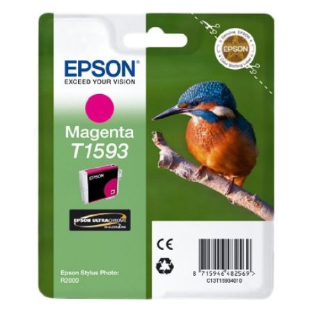 Epson Cartucho de Tinta Original Magenta T1593 para Stylus Photo R2000