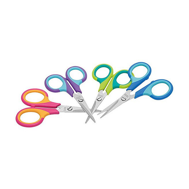 WEDO Kinderschere Soft-Kid spitz 11,5 cm con display WEDO Kinderschere Soft-Kid spitz 11,5 cm con display