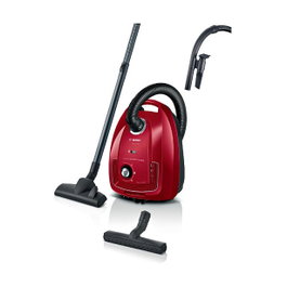 Bosch BGD38RD1H Serie 4 Aspiradora con bolsa, Rojo