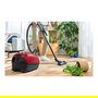 Bosch BGD38RD1H Serie 4 Aspiradora de tambor con Bolsa, 600W, 4L, Filtro Micro, Rojo, Cepillo para Polvo y Boquilla para Tapices Incluidos