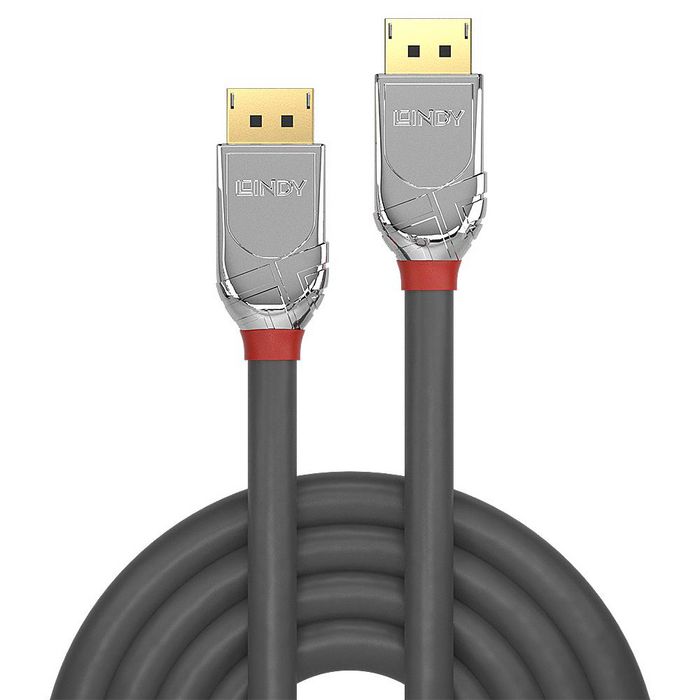 Lindy 36301 Cable DisplayPort 1 m Gris
