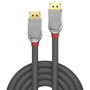 Lindy 36301 Cable DisplayPort 1 m Gris