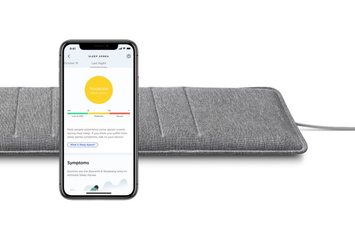 Withings Sleep Analyzer Gris