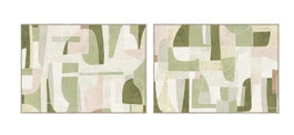 DKD Home Decor Cuadro Lienzo PS 140x4x100 Urban Surtido de 2 unidades