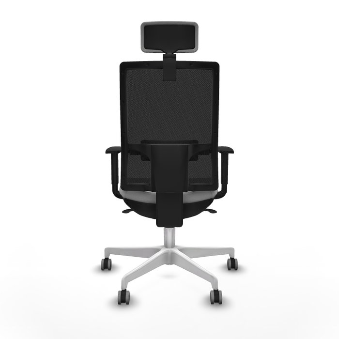 PIQUERAS Y CRESPO Silla de oficina Horna con Mecanismo Sincro, Gris claro y Negro PIQUERAS Y CRESPO Silla de oficina Horna con Mecanismo Sincro, Gris claro y Negro