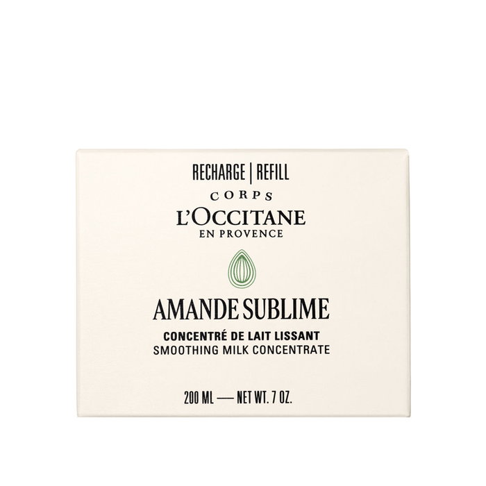 L'Occitane En Provence Amande Sublime Concentrado de Leche de Almendra Hidratante y Reafirmante para Piel - Recarga 200 ml