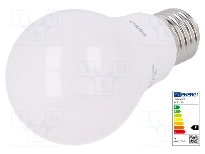 ams OSRAM Lámpara LED E27 9W 2700K 806lm ams OSRAM Lámpara LED E27 9W 2700K 806lm