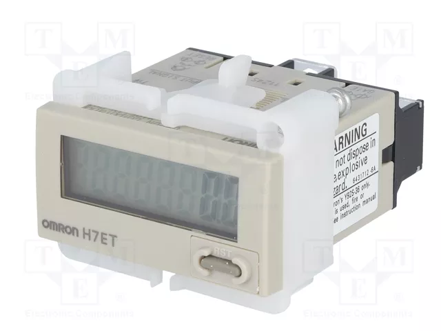 OMRON Contador de tiempo de trabajo electrónico con bloqueo de acceso
