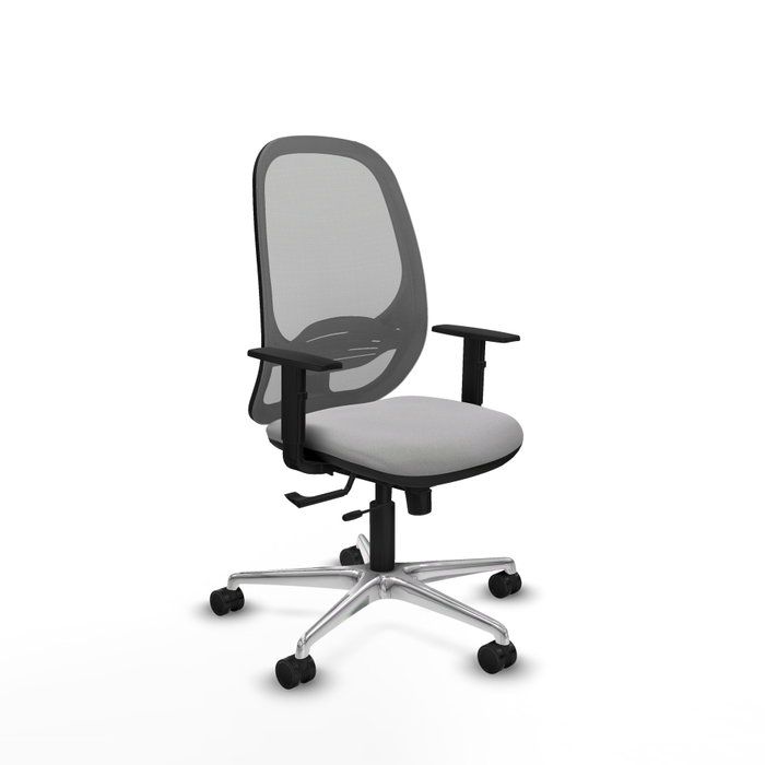 PIQUERAS Y CRESPO Silla de oficina Cilanco Gris con mecanismo Sincro/Traslack PIQUERAS Y CRESPO Silla de oficina Cilanco Gris con mecanismo Sincro/Traslack