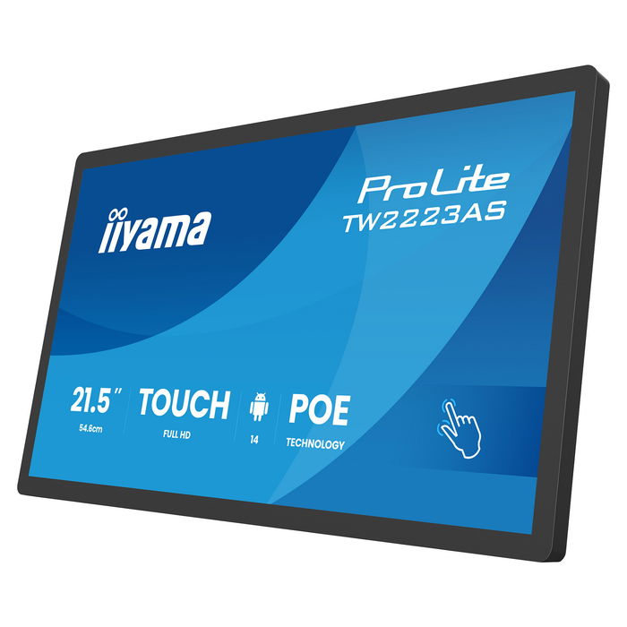 IIYAMA TW2223AS-B3P Monitor 22 Pulgadas Full HD 1920 x 1080 IPS 75Hz 5ms VGA HDMI Negro