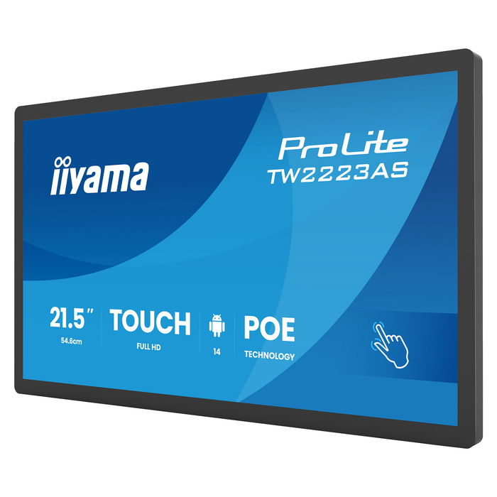 IIYAMA TW2223AS-B3P Monitor 22 Pulgadas Full HD 1920 x 1080 IPS 75Hz 5ms VGA HDMI Negro
