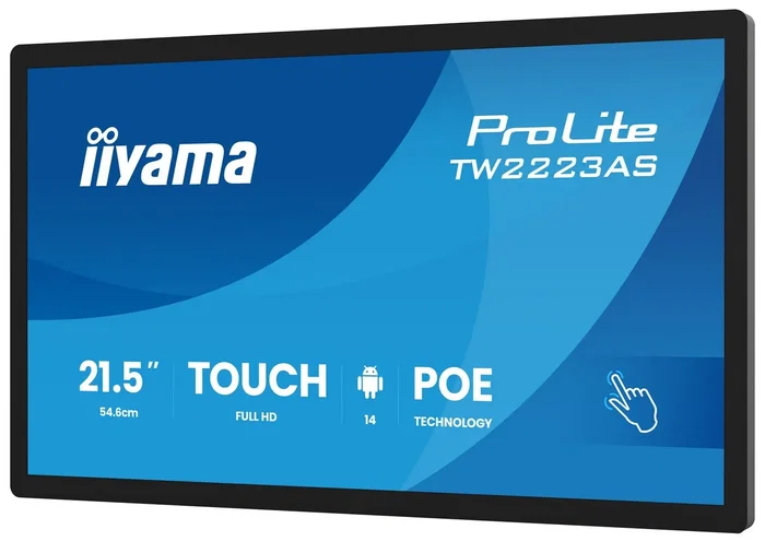 iiyama TW2223AS-B3P Monitor Interactivo 21.5 pulgadas Full HD Black