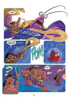 Penguin Random House Grupo Editorial, S.A.U. Aprendo a leer con cómics Disney - Vaiana 02