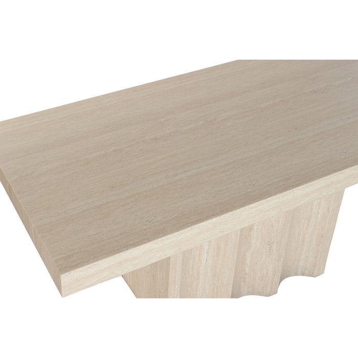 DKD Home Decor Mesa de Comedor Madera Símil Travertino 180x90x76 DKD Home Decor Mesa de Comedor Madera Símil Travertino 180x90x76