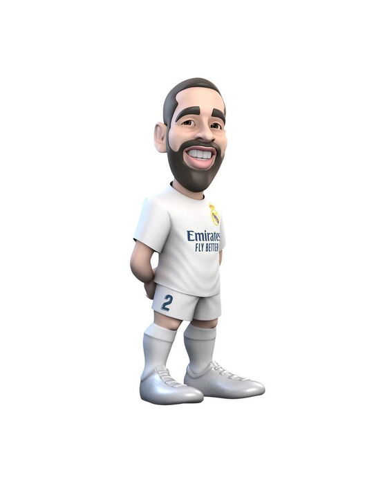Minix Figura Coleccionable Carvajal Real Madrid - Jugador de Fútbol - 12 cm