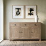 Aparador Natural Madera de Pino 140 X 40 X 86,50 cm
