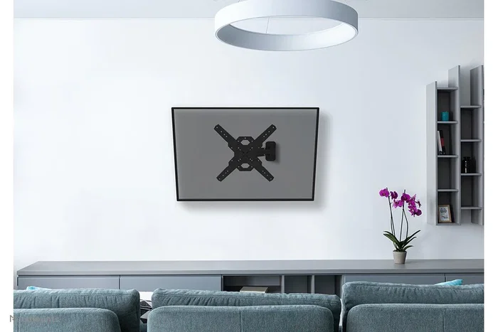 Neomounts WL40S-840BL14 Soporte de Pared Full Motion para TV hasta 165 cm (65"), 40 kg, VESA 400x400, Negro