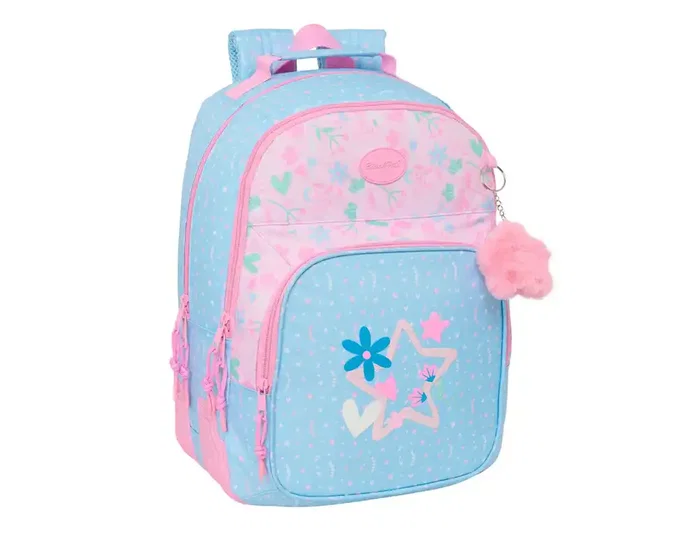 Safta Mochila Doble Adaptable a Carro Blackfit8 Smile
