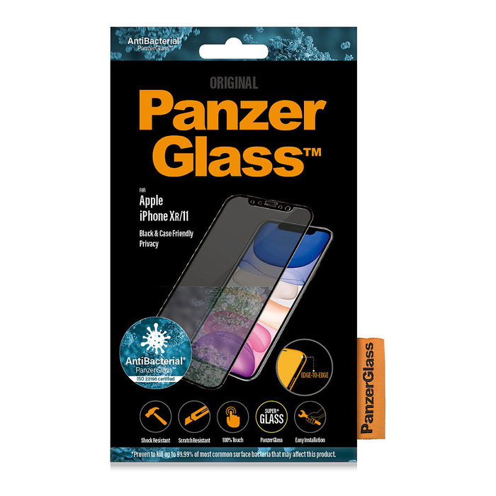 PanzerGlass Protector de Pantalla Privacy para Apple iPhone 11 y XR PanzerGlass Protector de Pantalla Privacy para Apple iPhone 11 y XR
