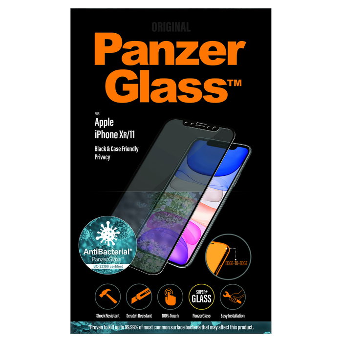 PanzerGlass Protector de Pantalla Privacy para Apple iPhone 11 y XR PanzerGlass Protector de Pantalla Privacy para Apple iPhone 11 y XR