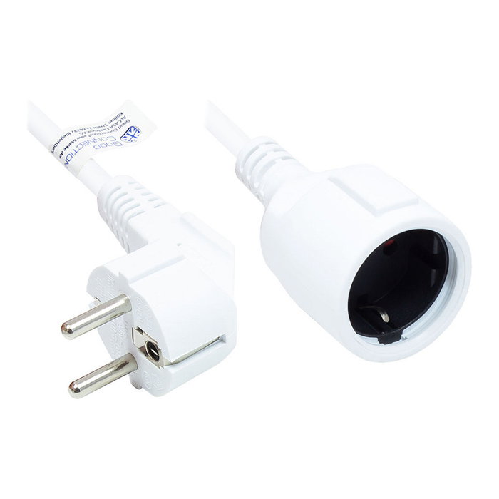 GoodConnections Extensión con toma de tierra blanca 10m GoodConnections Extensión con toma de tierra blanca 10m