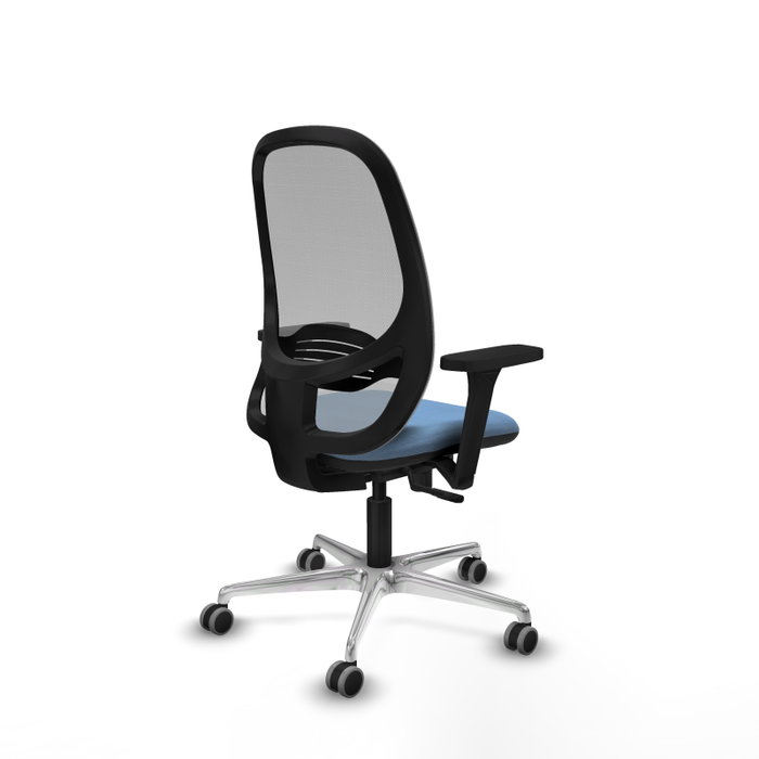 PIQUERAS Y CRESPO Silla de oficina Cilanco con mecanismo Sincro Azul cielo y Gris PIQUERAS Y CRESPO Silla de oficina Cilanco con mecanismo Sincro Azul cielo y Gris