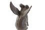 DKD Home Decor Sujetapuertas de Hierro Colado Cerdito Marrón