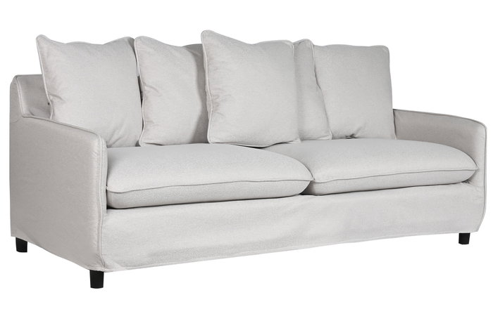 DKD Home Decor Sofá Moderno Beige 196 x 85 x 90 cm DKD Home Decor Sofá Moderno Beige 196 x 85 x 90 cm