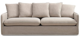 DKD Home Decor Sofá Moderno Beige 196 x 85 x 90 cm