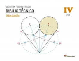 SANTILLANA, EDUCACIÓN PLÁSTICA, VISUAL Y AUDIOVISUAL DIBUJO TÉCNICO SERIE DISEÑA NIVEL IV ESO - SANTILLANA