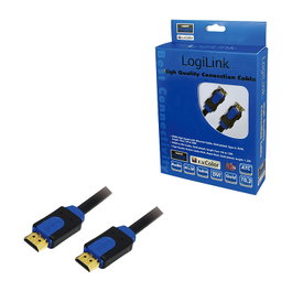 LogiLink CHB1101 Cable HDMI de 1m con contactos de oro