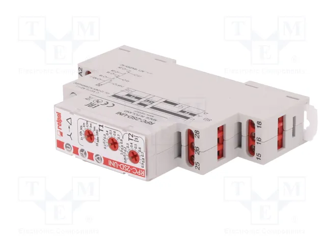 RELPOL RPC-2SD-UNI Relé de tiempo 1s÷1h DPDT