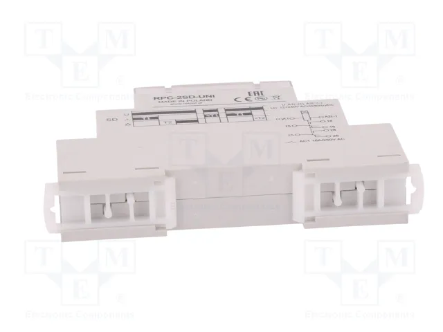 RELPOL RPC-2SD-UNI Relé de tiempo 1s÷1h DPDT