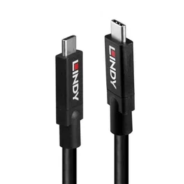 Lindy Cable USB 3.2 Gen 2 USB-C a USB-C Activo de 8m, 10Gbps, 8K60, 100W PD