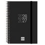 Finocam Agenda Escolar 2026-2027 Espiral Negro 120x171mm