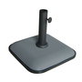 Marbueno Base Sombrilla Cuadrada Cemento 35X35X5,2 cm 11KG Gris Jardin, Piscina y Terraza 10454