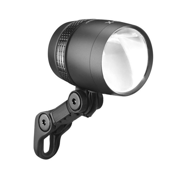 Busch & Müller Lumotec IQ X T SensoPlus Faro Delantero 100 Lux con Interruptor Automático Negro Anodizado Busch & Müller Lumotec IQ X T SensoPlus Faro Delantero 100 Lux con Interruptor Automático Negro Anodizado