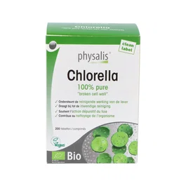 PHYSALIS Chlorella Bio 200 comprimidos
