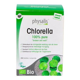 PHYSALIS Chlorella Bio 200 Comp. Favorece la Vitalidad y la Resistencia Natural