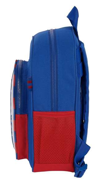 Mochila Escolar F.C. Barcelona Azul Granate 27 x 33 x 10 cm