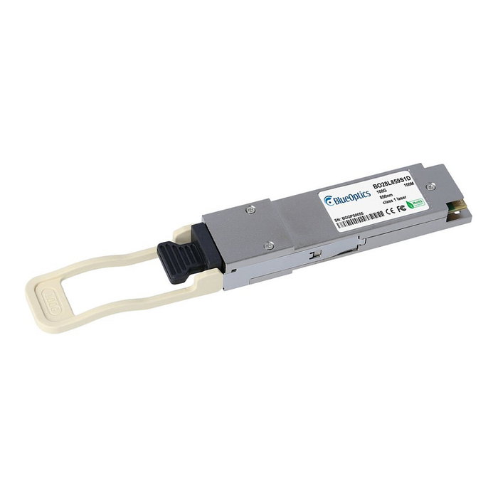 BlueOptics QSFP28-100G-SR4-SS-BO Transceptor 100GBASE-SR4 850nm 100m MTP/MPO Fibra Óptica Multimodo