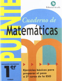 Puente matemáticas, 1 ESO, Maria Angels Viudez Sánchez - NADAL EDARCA EDITORIAL