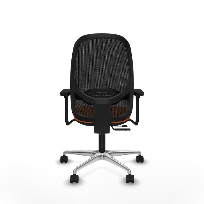 PIQUERAS Y CRESPO Silla de oficina Cilanco Naranja y Negro PIQUERAS Y CRESPO Silla de oficina Cilanco Naranja y Negro