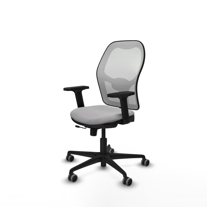 PIQUERAS Y CRESPO Silla de oficina Jorquera Gris claro y Blanco