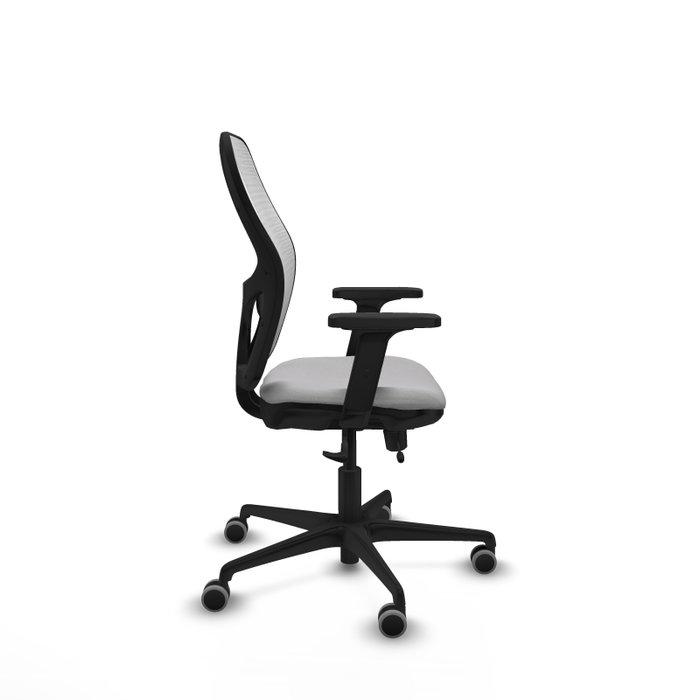 PIQUERAS Y CRESPO Silla de oficina Jorquera Gris claro y Blanco