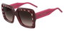 Carolina Herrera HER-0178-S-0T5 Gafas de Sol Rojas con Cristal Marrón